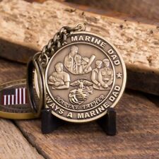 Marine Father Keychain picture