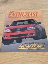 Vintage 1999 Ford SVT Enthusiast Special Vehicle Team Magazine V2 Issue 1 NOS picture