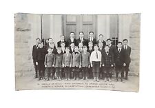1904-1918 RPPC: 71 Group Of Boys, Elizabethtown, PA - Real Photo Postcard picture