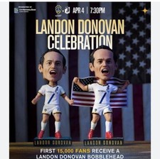 New Landon Donovan Bobblehead 2026 NIB LA GALAXY picture