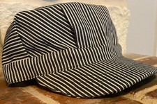 Engineer/Conductor Cap/Hat-adjustable with snap-back feature-Adult or Child-NEW picture