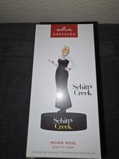 HALLMARK KEEPSAKE 2024 MOIRA ROSE SCHITT'S CREEK SOUND ORNAMENT NIB picture