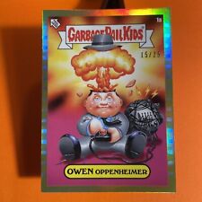 💥 1a OWEN OPPENHEIMER💥 GOLD PARALLEL 15/25 2024 GPK Not-Scars picture