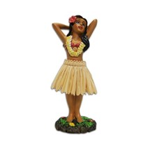 KC Hawaii Hula Girl Posing Mini Dashboard 4.4 inch (Pack of 1), Multicolor picture