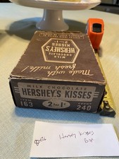 HERSHEY'S KISSES Display Box 1950s Rare Vintage Count 240 Candy Collectible 1 pe picture