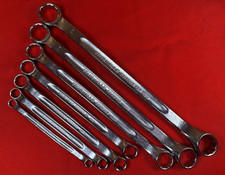 NOS 7 pc Vintage Stahlwille SAE Box End Wrench Set 23 Corona Series 3/8 to1-1/4