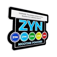 ZYN LED Acrylic Lighted Sign Brand New - RARE - Man Cave - Business - Home Decor picture