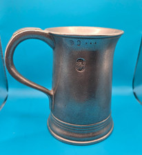 Lg Vtg RWP Wilton Armetale Colonial Tavern Tankard/Mug/Stein/cup ~Pewter Look picture