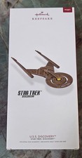 2018 HALLMARK KEEPSAKE U.S.S. DISCOVERY STAR TREK Magic Light-4-3-48 picture