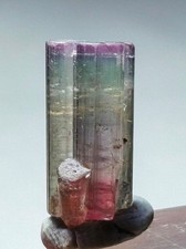 Naturel Top Quality Bi Color Watermelon Tourmaline Crystal From Afg picture
