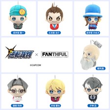Ace Attorney Official Genuine Plush Pendant Keychain Cute Cotton Figure Toys picture