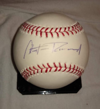 Clayton Richard Autographed Rawlings Major League Baseball picture