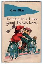 Glen Ulin North Dakota ND Postcard I'm Next To All The Good Things Here 1916 picture