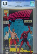 DAREDEVIL #289, CGC 9.8, 1991, BULLSEYE AND KINGPIN APPEARANCE picture