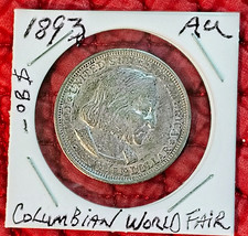 1893 Columbian Exposition Chicago World’s Fair Commemorative Half Dollar Coin picture