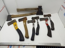 Vintage Hatchet Axe Lot True Temper Coleman Roughneck 8 Pcs picture