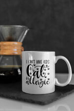 Cat Coffee Mug, 12oz, Cat lovers, Funny Cat lover mug, picture