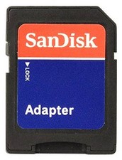 NEW SanDisk Adapter MicroSD Micro SD to SD HC SDHC Adaptor Memory Card Reader picture
