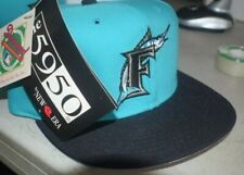 FLORIDA MARLINS NEW ERA/DIAMOND 59/50 WOOL HAT/CAP- FITTED Pro Model picture