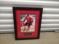 Jeremy Roenick Blackhawks Autographed 8x10 Photo Framed & Matted PSA/DNA COA picture