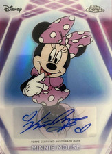 Topps 2026 Disney Neon Etch Autograph Minnie Mouse Kaitlyn Robrock CNA-KR(CHASE) picture