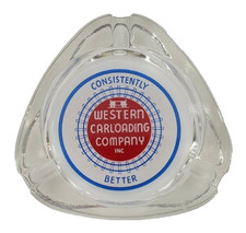 Vintage Marketing Ashtray Western Carloading Company Inc. Los Angeles California picture
