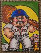WADE BOGGS CHICKEN MAN SKETCH CARD GPK x MLB PARODY (1/1) HAND DRAWN ARTWORK SP picture
