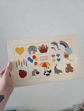 Vintage Mrs. Grossman's Vintage 1988 Sticker Keeper Sticker Roll Holder picture