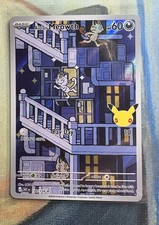 Alolan Meowth 139/128 30th Anniversary Ultra Rare NM Pokemon TCG picture