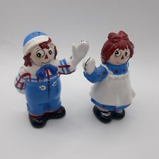 Raggedy Ann and Annie Salt and Pepper Shakers Novelty 1993 picture