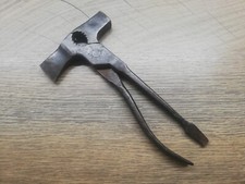 VTG WW1 WWII GERMAN COMBI MULTI-TOOL HAMMER AXE PLIERS NAIL PULLER SCREWDRIVER picture