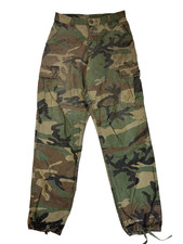 Vintage Rothco BDU Men's 28X30 Paratrooper Camo Cargo Ripstop Pants Hunting picture