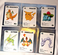 1998 KFC Pokemon Mini Cards Complete Full Set of 7 US Rookie PSA 10 Candidates picture
