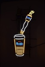 Cerveza Modelo Beer LED Motion Light Sign Bar Beer Pub Club Mancave Store picture