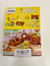NEW Re-Ment Relax to the fullest in the Rilakkuma Room Full SET 8  Sealed Japan picture