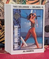 Thee Dollhouses of America Collector's Series 1 - 50 Trading Card Set ADULT 18+ picture