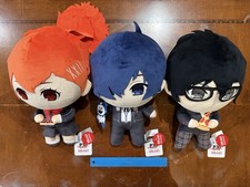 Round 1 x Persona 30th Anniversary Plush Set Jumbo 16” Kotone Makoto Joker/Ren picture