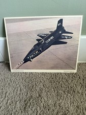 Vintage North American Aviation X-15 Rocket Research Plane Display Print 14x 11 picture