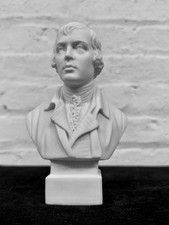 19th-century R&L Parian bisque portrait bust of Robert Burns for Wylie Hill & Co picture