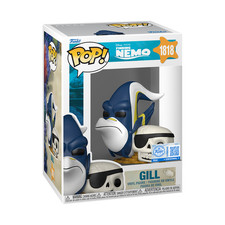 Funko Pop Finding Nemo Gill #1818 Disney Pixar Exclusive + Protector PRESALE picture