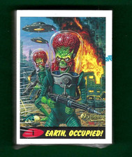 TOPPS 2015 Mars Attacks Occupation HERITAGE PARALLEL COMPLETE 45 CARD SET SEALED picture