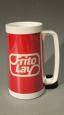 Thermo-Serv Frito-Lay Vintage Advertising Mug Red/White Made in U.S.A. picture