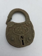 Antique FRAIM Padlock No Key picture