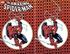 AMAZING SPIDERMAN 1000 JONATHAN URIBE VIRGIN SET NYCC VARIANT Presale 10/25 picture
