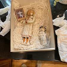 RARE 1996 Debbee Thibault Boxed Set #07/250 Angel of the Snowmen Folk Art COMPLE picture