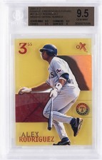 2003 E-X ESSENTIAL CREDENTIALS FUTURE #67 ALEX RODRIGUEZ BGS 9.5 picture