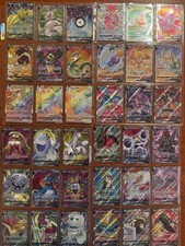 Pokemon TCG Sword And Shield Full Art V Card Lot (37) Vmax - Priced To Sell picture