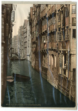 Germany, Hamburg, Steckelhörnfleth vintage photochrome print, vintage photo picture