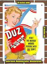 Metal Sign - 1952 Duz Detergent- 10x14 inches picture