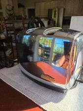A Nice Vintage SUNBEAM Radiant Control Toaster, Art Deco, T-35 Working Fine MCM picture